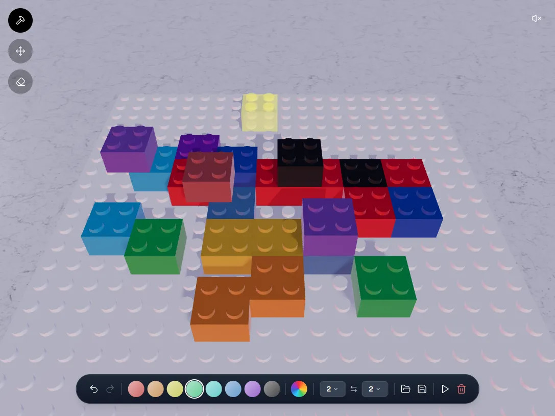 3D Lego Simulation