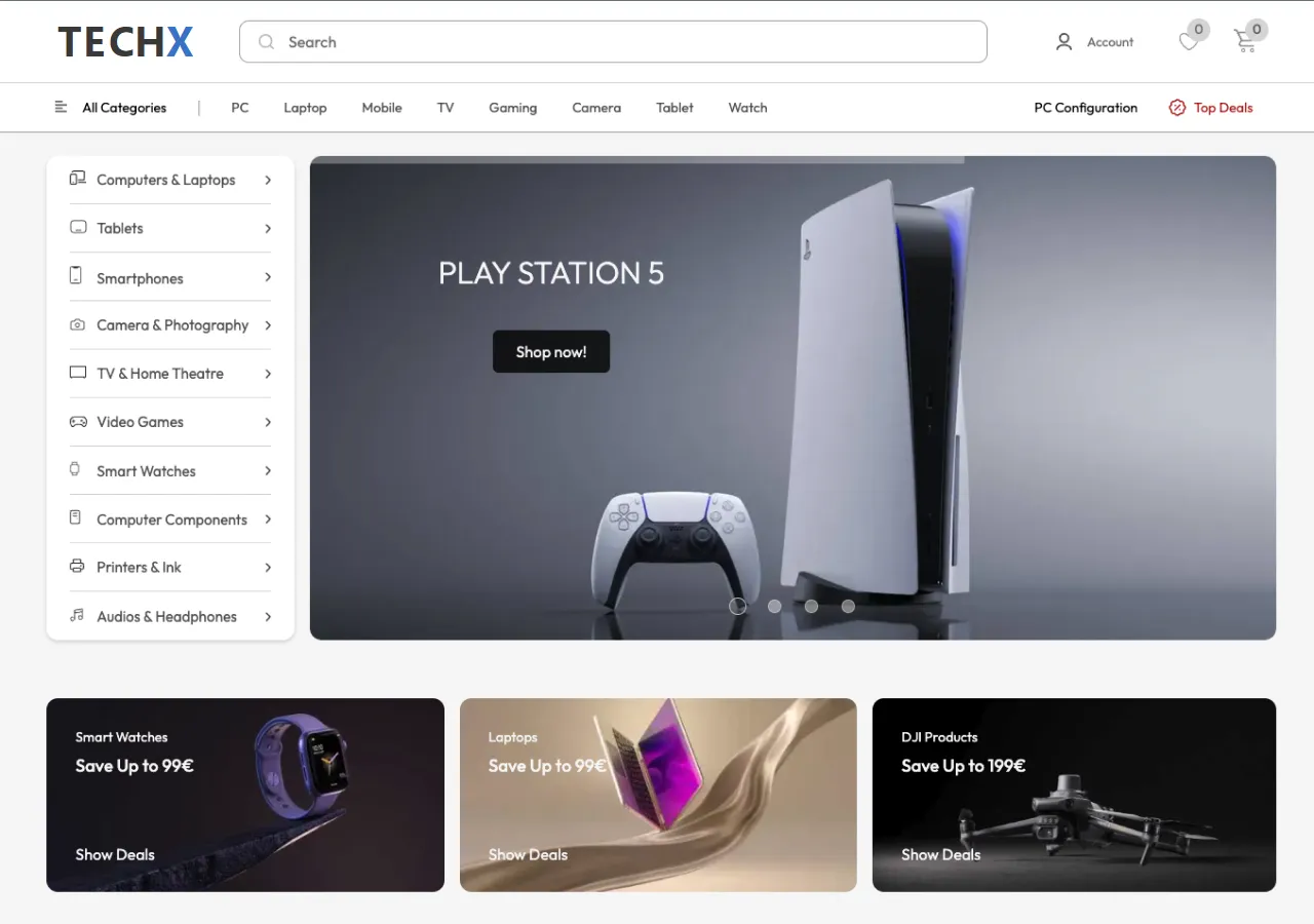 TechX-Ecommerce